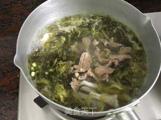 酸菜汤的家常做法