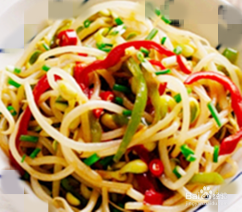 炒黄豆芽的家常做法