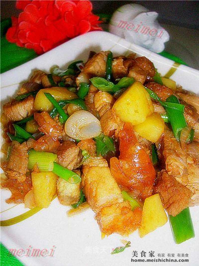 土豆烧肉家常做法