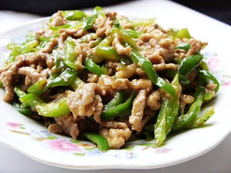 青椒肉丝家常做法