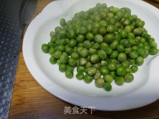 炒豌豆粒的家常做法