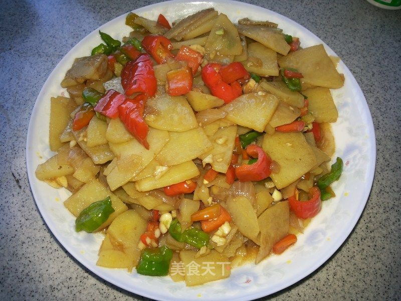 炒土豆片的家常做法