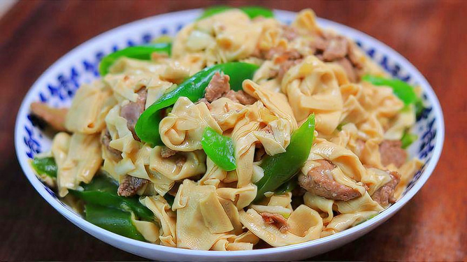 尖椒干豆腐家常做法