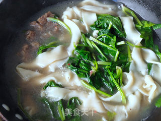 牛肉烩面的家常做法